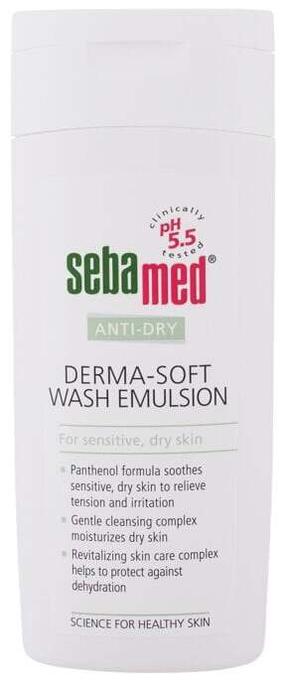 Sejas emulsija Sebamed Anti-Dry Derma-Soft Wash Emulsion, 200 ml