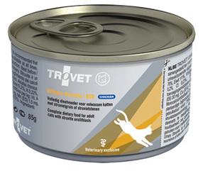 Šlapias kačių maistas Trovet Urinary Struvite Chicken, vištiena, 0.1 kg
