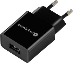Telefoni laadija Everactive Universal, USB, must v., 5 W