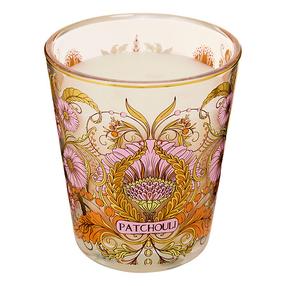 Svece, aromātiskā Atmosphera Ilan Patchouli, 50 h, 820 g, dzeltena krās.