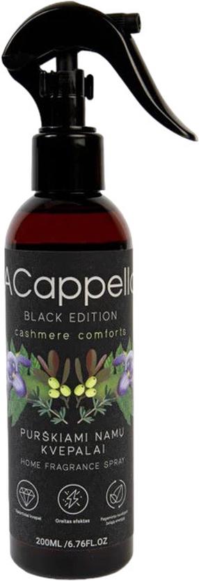 Mājas aromatizētājs ACappella Black Edition Cashmere Comforts, 0.2 l