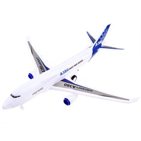  Rotaļu lidmašīna Airliner ZA3875, balta krās.