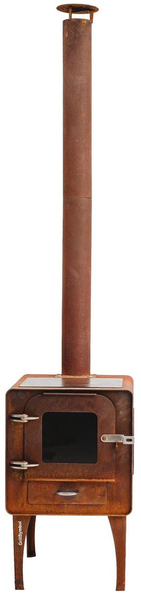 Lõkkealus Petteri Wiimaa GrillSymbol Amigo, 54 cm x 41 cm x 210 cm