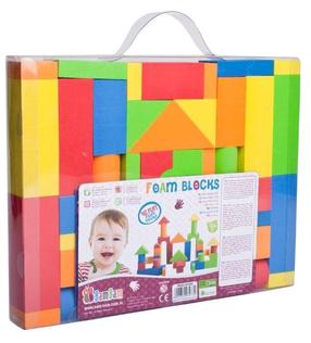 Kaladėlės BamBam Foam Blocks 56159, 46 vnt.