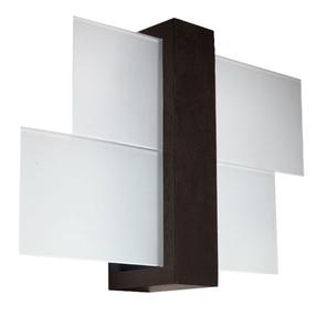 Šviestuvas sieninis Sollux Feniks Dark Brown, E27, 1 / ruda sp.