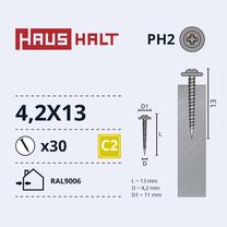 Savisriegis Haushalt, 4.2 mm x 13 mm, 30 vnt.