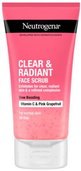 Näo koorimine Neutrogena Clear & Radiant Glow Boosting, 150 ml