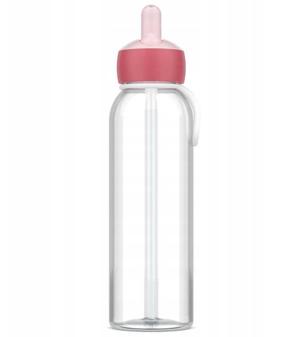 Bērnu pudelīte Campus U Grow, 500 ml, 3. g., plastmasa, rozā krās.
