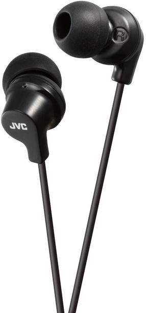 Vadu austiņas JVC HA-FX10, melna krās.