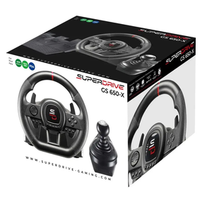 Žaidimų vairas Subsonic Superdrive GS 650-X, juoda sp.