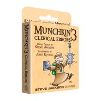 Kortų žaidimas Steve Jackson Games Munchkin 3 Clerical Errors, EN