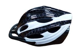 Jalgrattakiiver universaalne 88854-W, valge v./must v., M (54-57 cm)