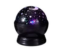 Projektorius su LED apšvietimu, 14 cm, juoda sp.