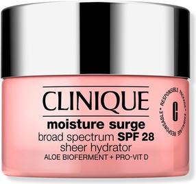 Veido kremas Clinique Moisture Surge SPF 25 Sheer Hydrator, 30 ml, SPF 25