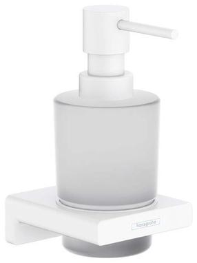 Uz sienas piestiprināmais šķidro ziepju dozators Hansgrohe AddStoris 41745700, balta krās., 0.2 l
