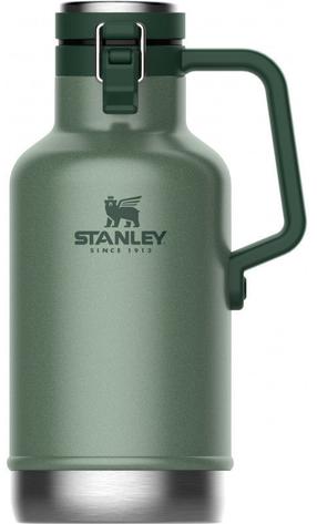 Termoss Stanley Classic Easy-pour Growler, 1.9 l, zaļa krās.
