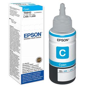 Чернила Epson T6642, синий цв., 70 мл