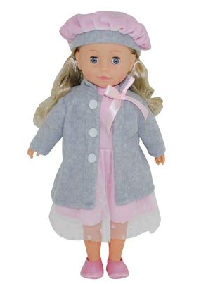 Кукла Bambolina Paula BD1679BEE, 40 см, розовый цв.