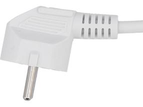 Buitinis ilgintuvas Vorel 72529, 3 x 1 mm², 3 m, IP20, 4 lizdų, su jungikliu, balta sp.