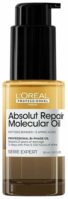 Matu eļļa L’Oréal Professionnel Paris Absolut Repair Molecular, 30 ml