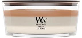 Свеча, ароматическая WoodWick Café Macchiato, 40 - 65 час, 453 г, многоцветный