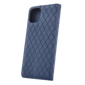 Telefono dėklas Smart Caro, tamsiai mėlyna sp., Samsung