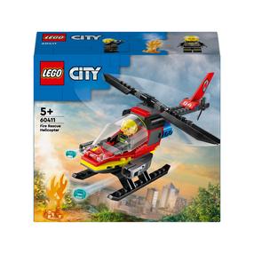 Konstruktorius LEGO® City Ugniagesių sraigtasparnis 60411, 85 vnt.