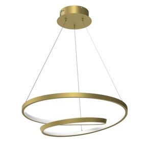 Šviestuvas kabinamas Milagro Lucero ML7950, LED, 4000 °K, 1 x 48 W, balta sp. / aukso sp.