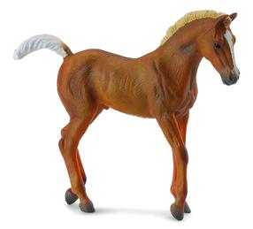 Žaislinė figūrėlė Collecta Tennessee Walking Horse Foal 88451, ruda sp.