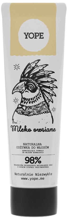 Matu kondicionieris Yope Oat Milk, 170 ml