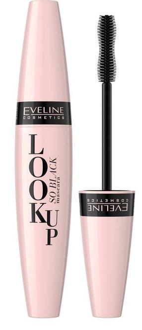 Ripsmetušš Eveline Look Up So Black, 10 ml, must v. black