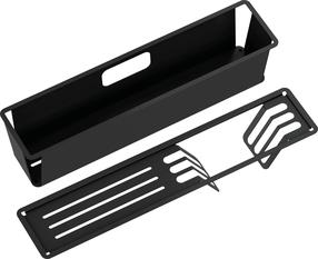 Сушилка для посуды Deante Magnetic, 9.5 см x 40.8 см, нержавеющая сталь, черный цв.