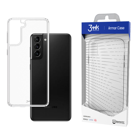 Telefona vāciņš 3MK Armor Case for Samsung Galaxy S21 Plus 5G, caurspīdīga krās., Samsung