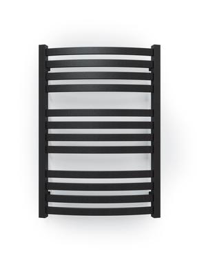 Veekütte rätikuradiator Terma D01, metallik must v., 50 cm x 71 cm, 400 W