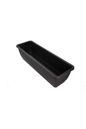 Ziedu kaste 1989A, plastmasa, Ø 60 cm, pelēka krās.
