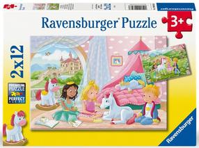 Пазл 2in1 Ravensburger Magical Friendship 12000858, 19.2 см x 27.4 см, 24 шт., многоцветный