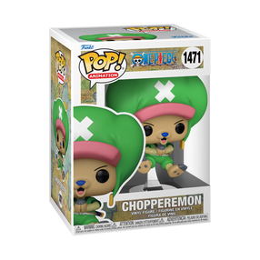Žaislinė figūrėlė Funko POP! Animation Chopperemon 1471, 9 cm, žalia sp.