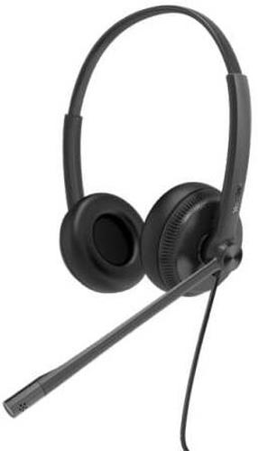 Juhtmega kõrvaklapid Yealink YHS34 Dual 1308023, must v.
