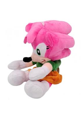 Minkštas žaislas ežiukė Sonic, rožinė, 27 cm