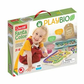 Мозаика Quercetti Playbio Fantacolor, многоцветный