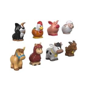 Figūrėlių rinkinys, ferma Mattel Fisher Price Little People GFL21, 8 vnt., įvairių spalvų