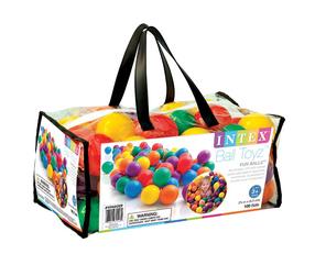 Pallide komplekt basseini jaoks Intex Ball Toyz 49602, ⌀ 6.5 cm, 100 tk, mitmevärviline