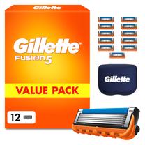 Keičiamos skustuvo galvutės Gillette Fusion5, 12 vnt