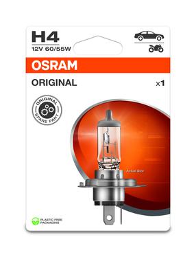 Автомобильная лампочка Osram 64193-1BL, галогеновая, прозрачный цв., 12 В