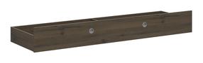 Patalynės dėžė Nepo Plus, ruda, 58.5 x 199 cm