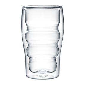 Dvigubo stiklo stiklinių rinkinys Ambition Ripple, skaidri sp., 0.45 l