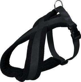 Koerte traksid Trixie Premium Touring, must v., 300 - 400 mm x 15 mm, XS/S