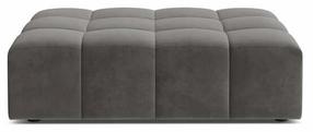 Pufas Cosmopolitan Design Chicago Bluvel 13, šviesiai pilka sp., 84 cm x 102 cm x 42 cm