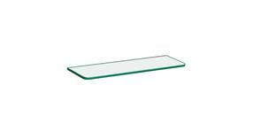 Настенная полка Dolle Glass Line, прозрачный цв., 0.8 см x 12 см x 40 см