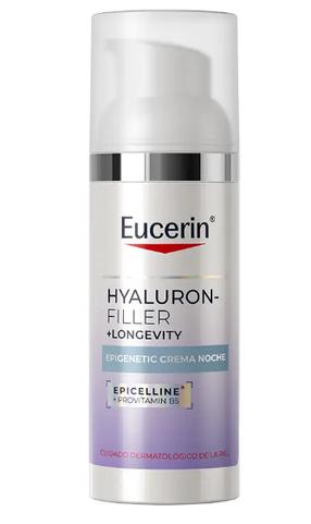 Nakts sejas krēms Eucerin Hyaluron Filler Longevity Epigenetic, 50 ml